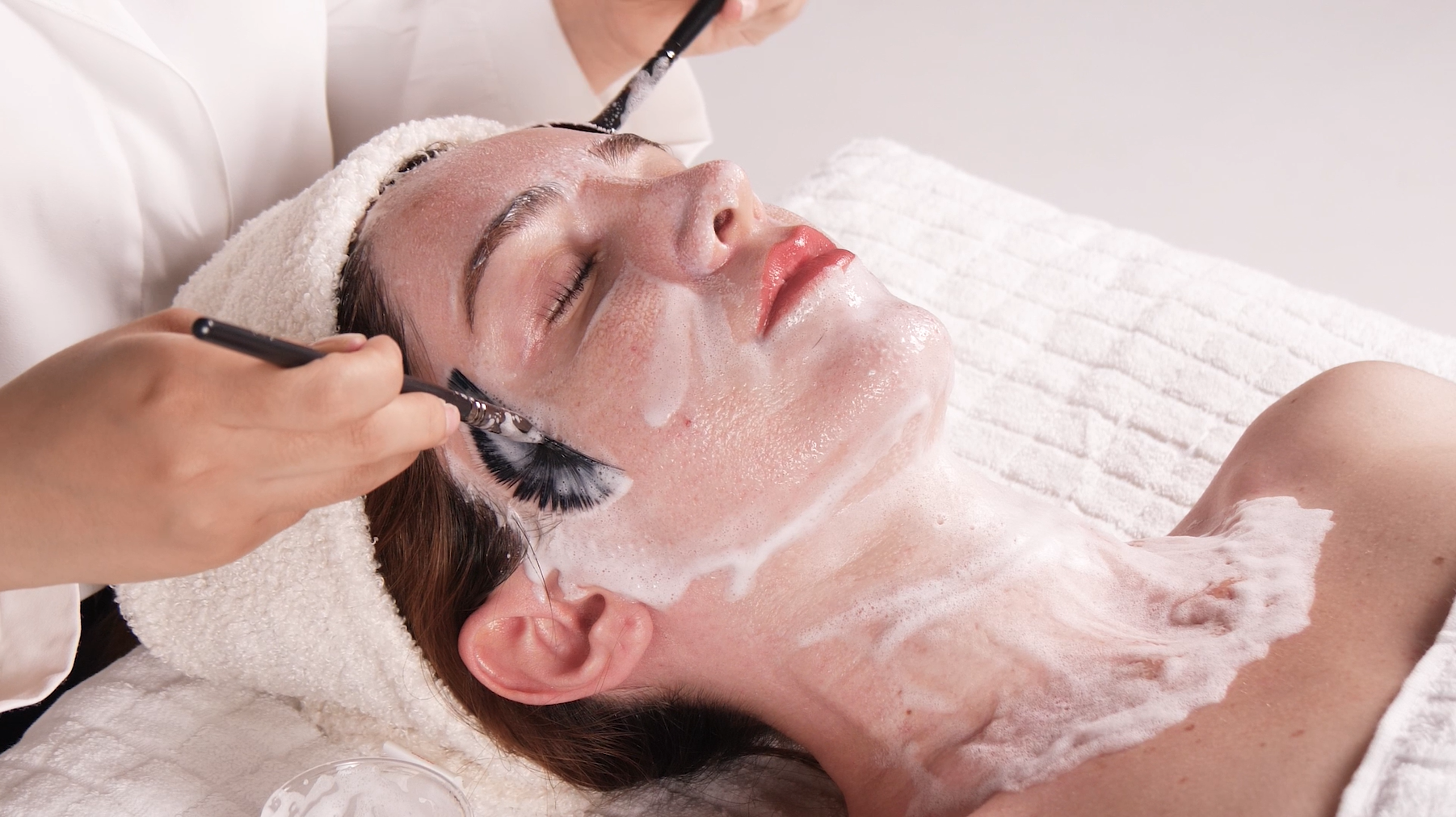 セラフォーム施術の様子